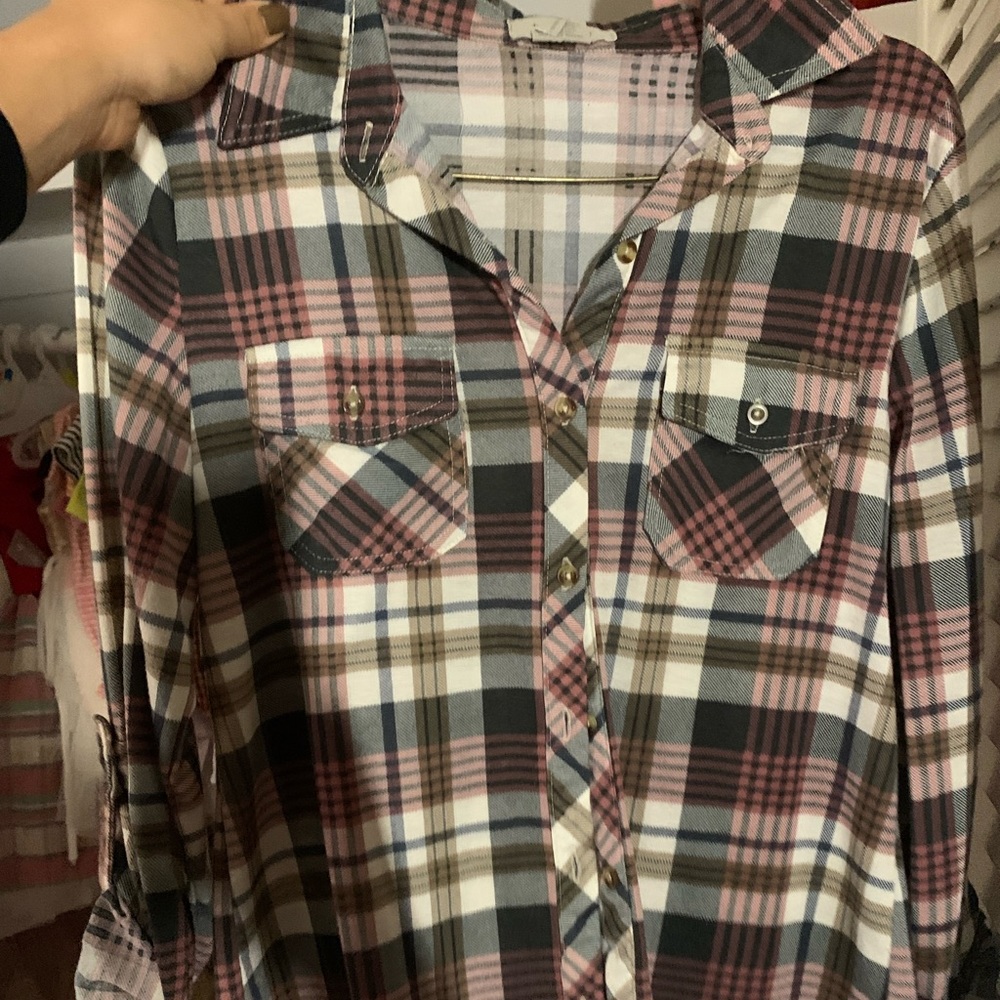 Plaid Button Down